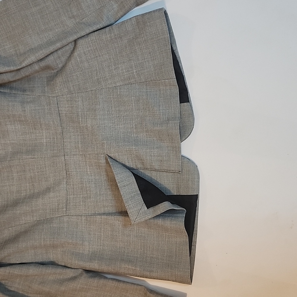 Talbots Gray Blazer With Structured Shoulders And… - image 7